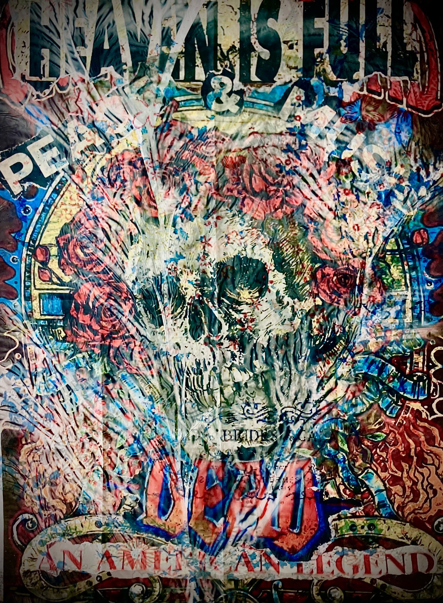 Limited Edition American legend 20 x 30 satin tour poster