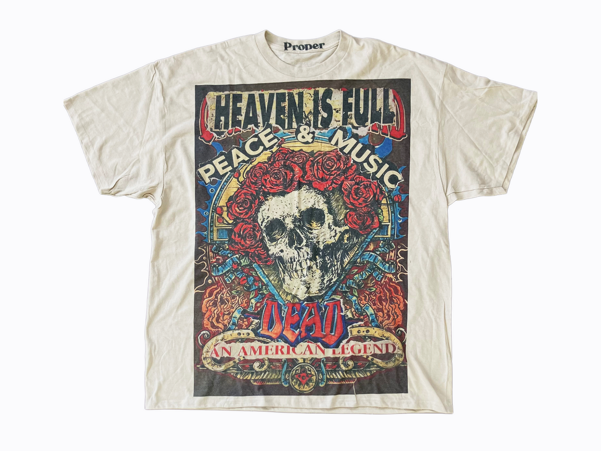 AMERICAN/HEAVEN SHORT SLEEVE T