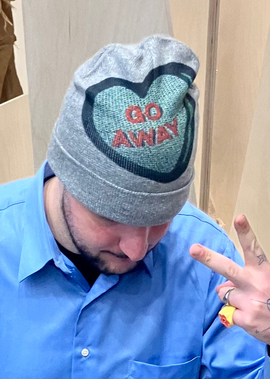 Embroidered trucker hat