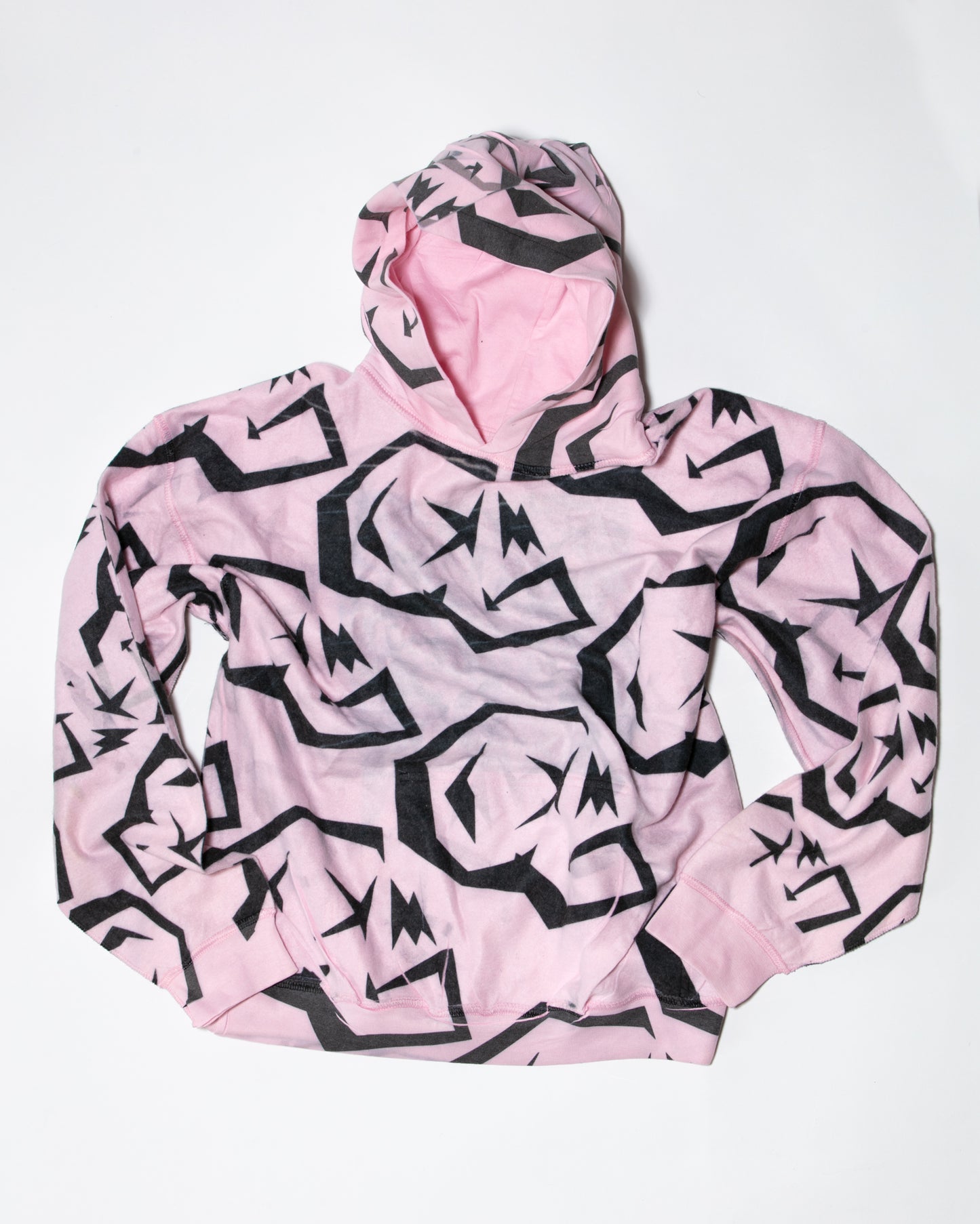 KMG Logo All Over Hooded Sweatshirt