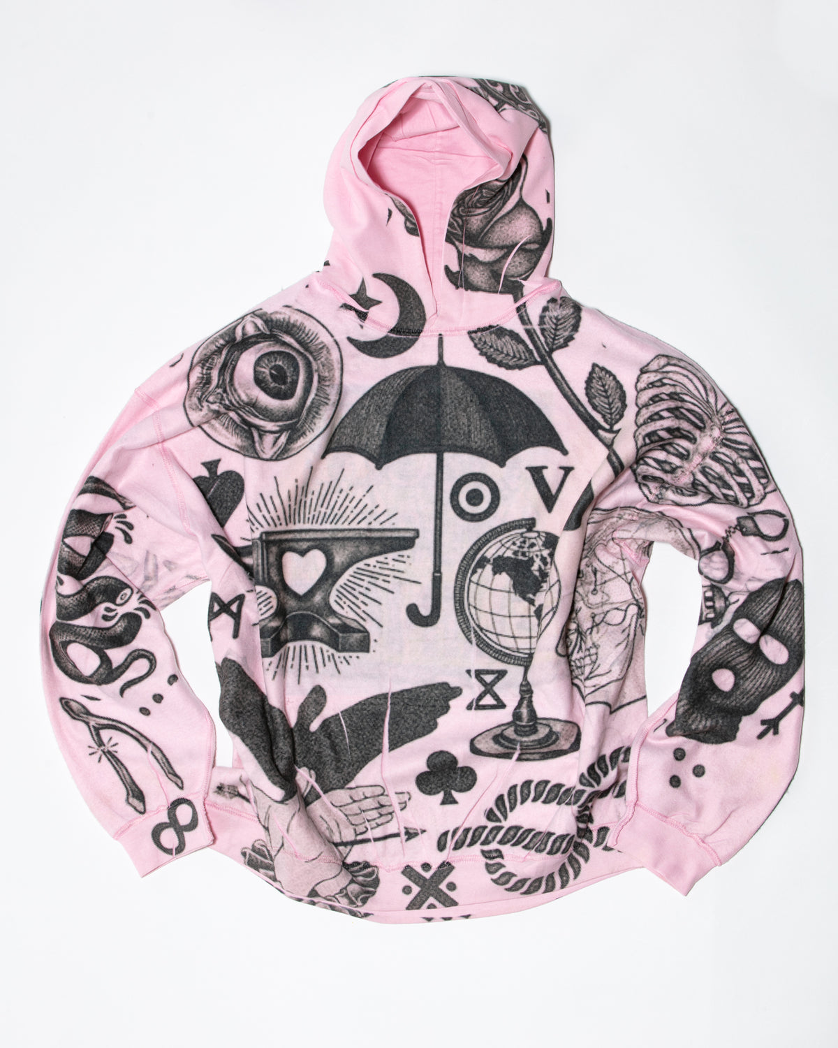 RAINY DAY HOODED SWEATSHIRT