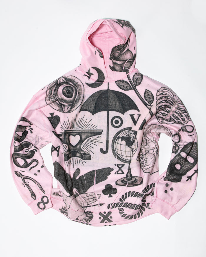 RAINY DAY HOODED SWEATSHIRT